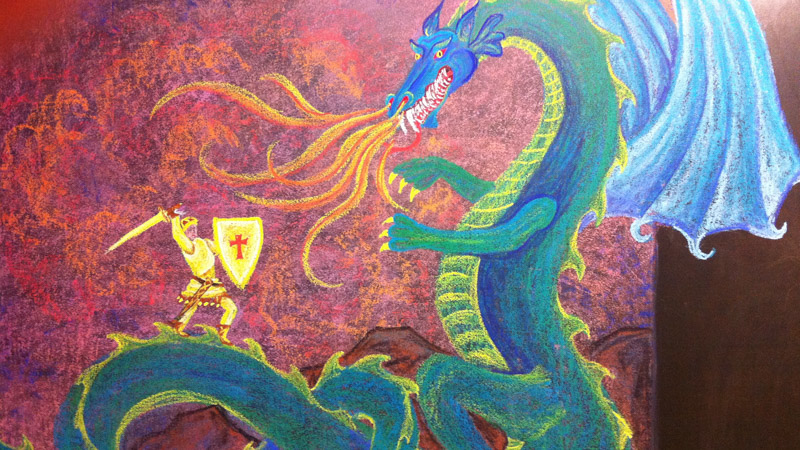 Chalk Drawing by Sarah Altgelt